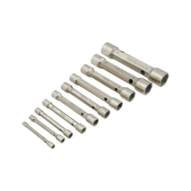 Double-ended socket wrench set, 10 pcs.