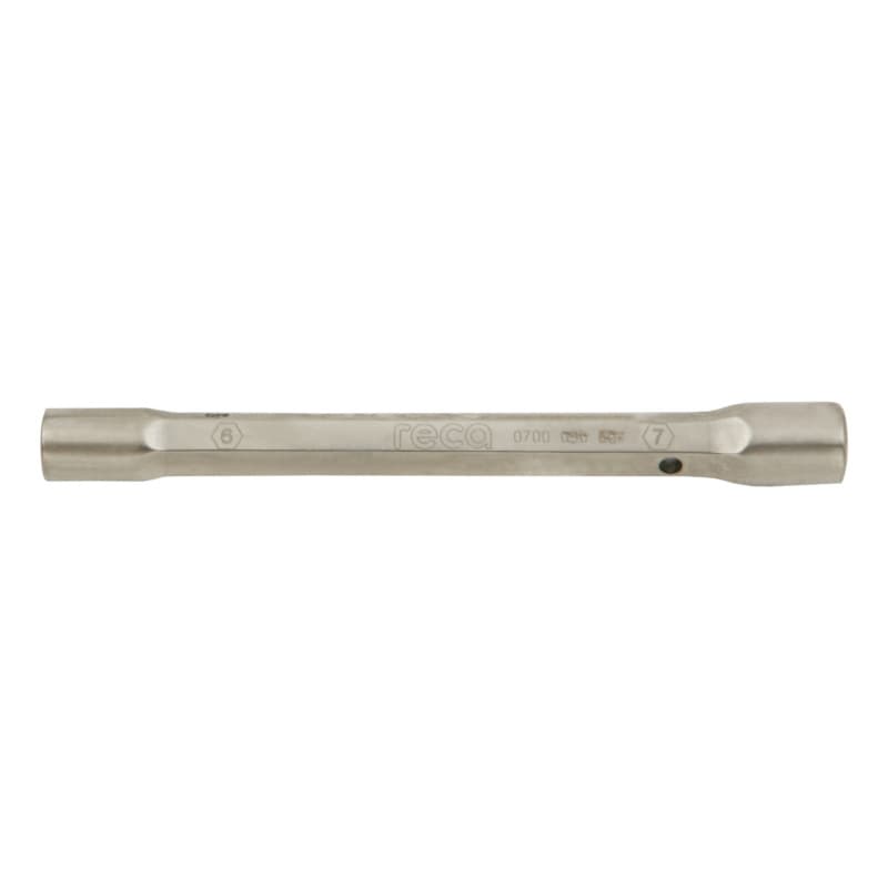 Double-ended socket wrench DIN 3110 6 x 7 mm