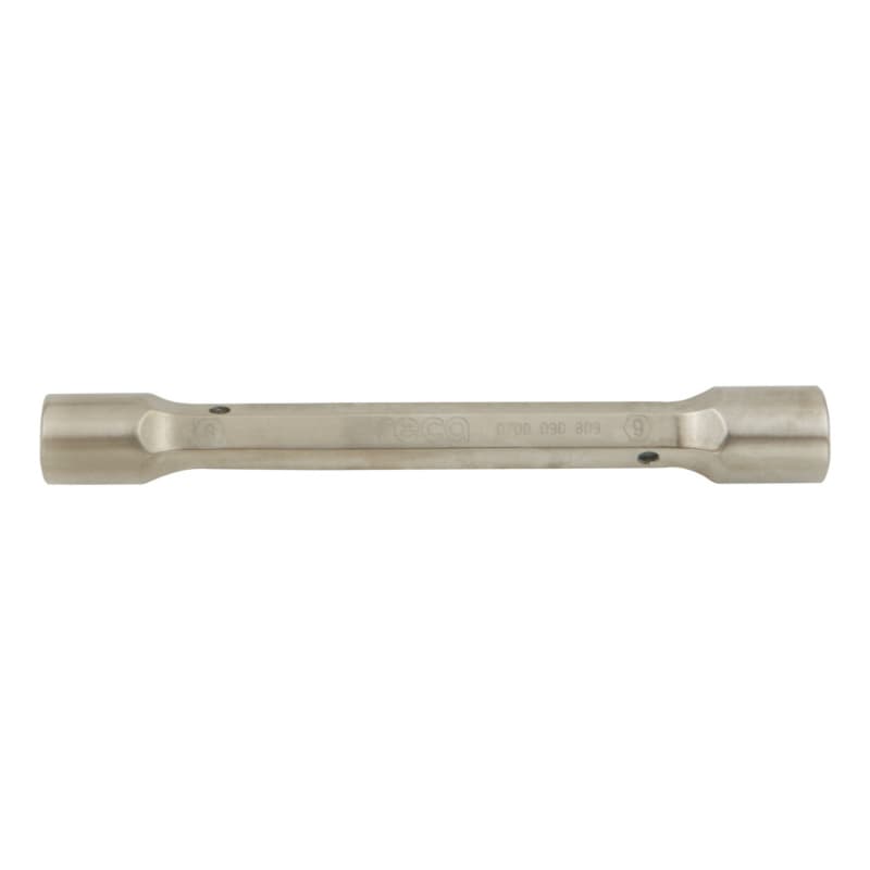 Double-ended socket wrench DIN 3110 8 x 9 mm