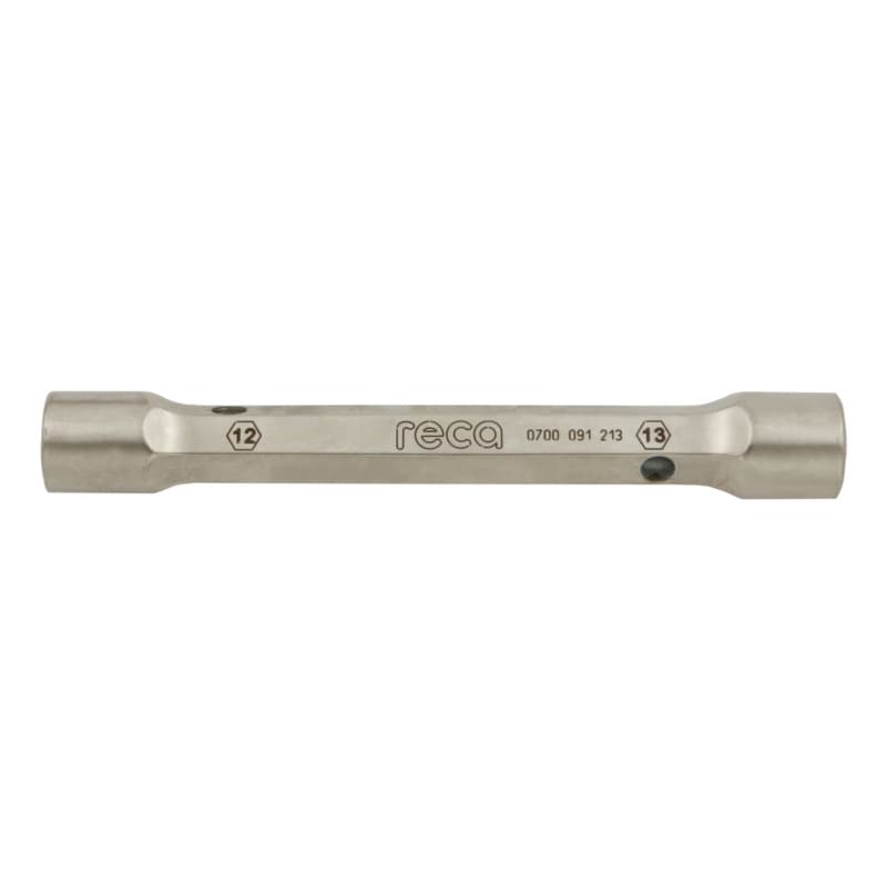 Double-ended socket wrench DIN 3110 12 x 13 mm