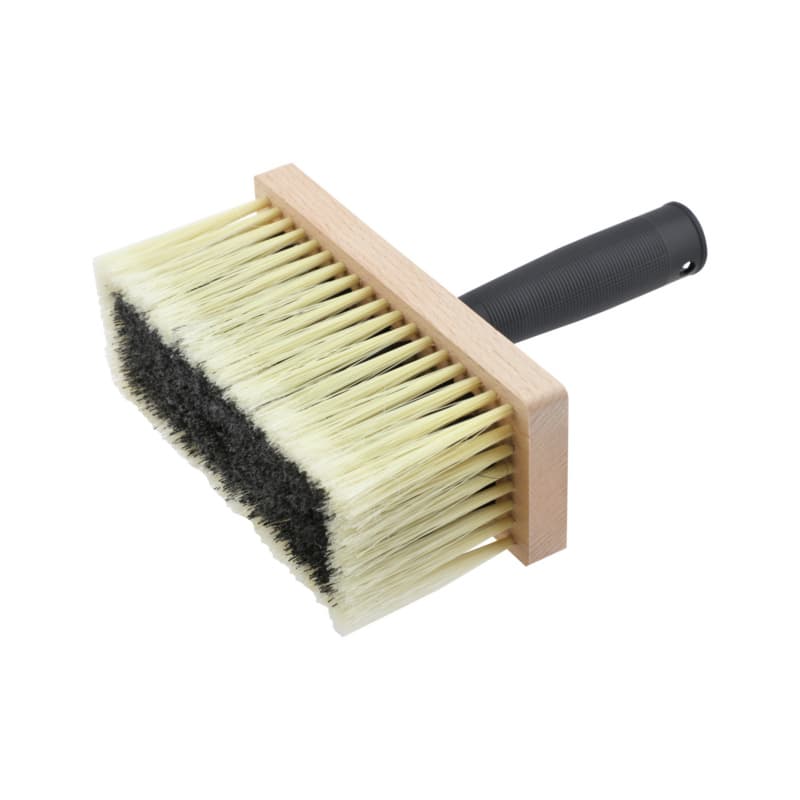 Universal ceiling paint brush, punched, bucket hook, plastic bristle 170 x 70 mm