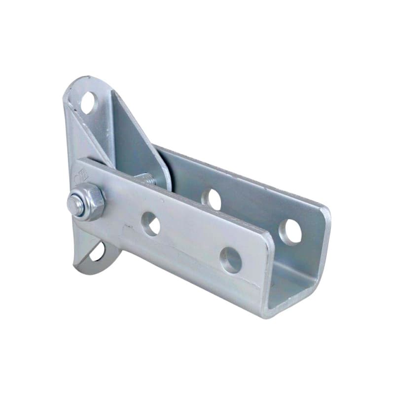 recamo toothed mounting rail bridge flange Vario, galvanised, type 41