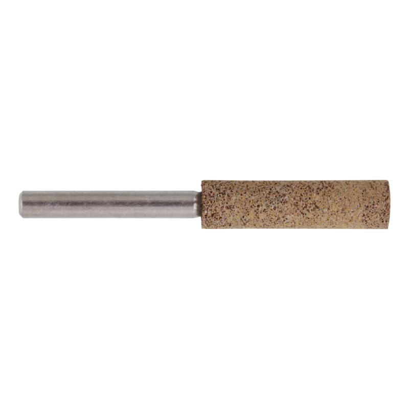 INOX ceramic sanding tips, cylindrical, for stainless steel, 10 x 20 x 6 mm