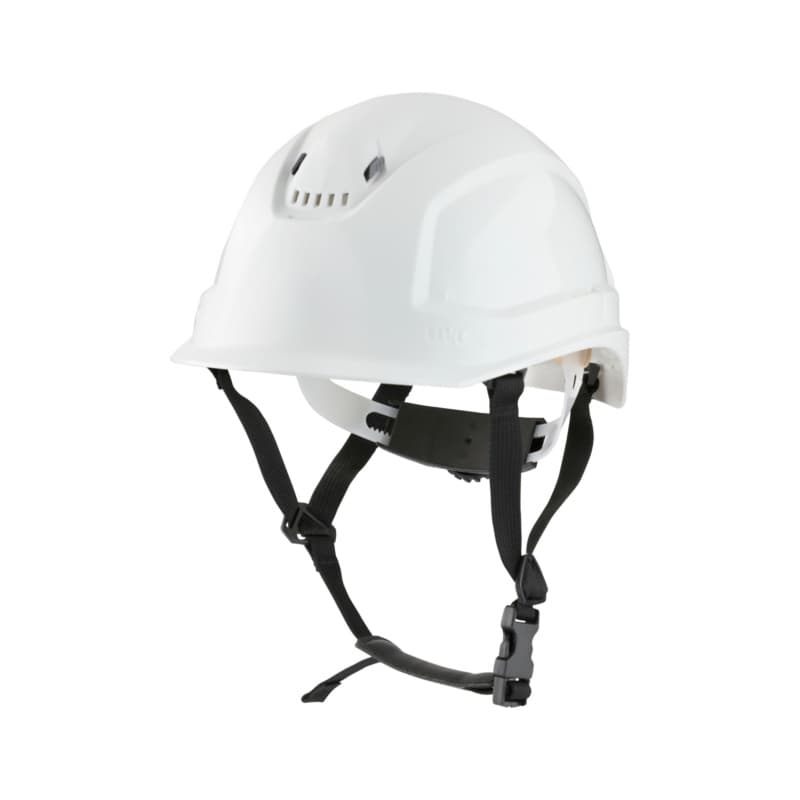 uvex pheos S-KR hard hat with 4-point chin strap DIN 397 white