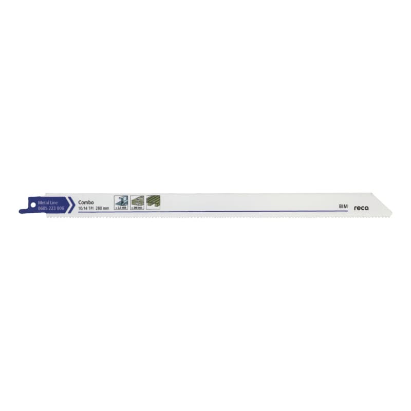 RECA sabre saw blade Combo 10/14 tooth pitch 10/14 TPI / ZpZ length 280 mm