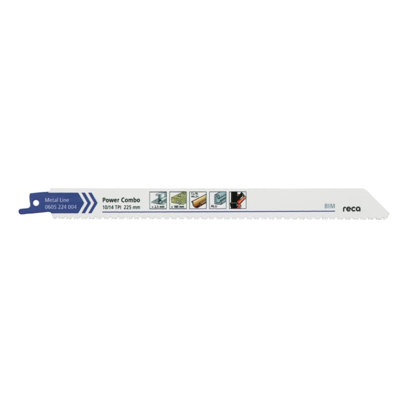 RECA sabre saw blade Power Combo 10/14 Metal Line length 225 mm