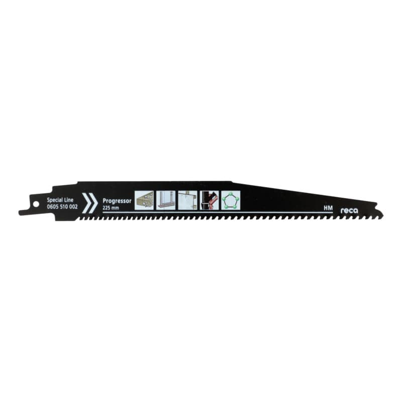 RECA sabre saw blade Progressor tooth pitch 6-8 TPI length 225 mm