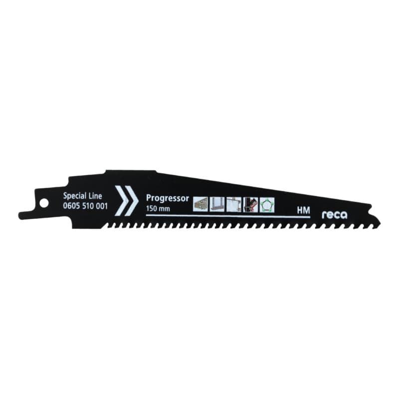 RECA sabre saw blade Progressor tooth pitch 6-8 TPI length 150 mm