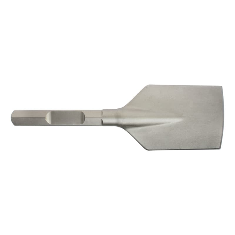 RECA flat spade HEX28 125x400