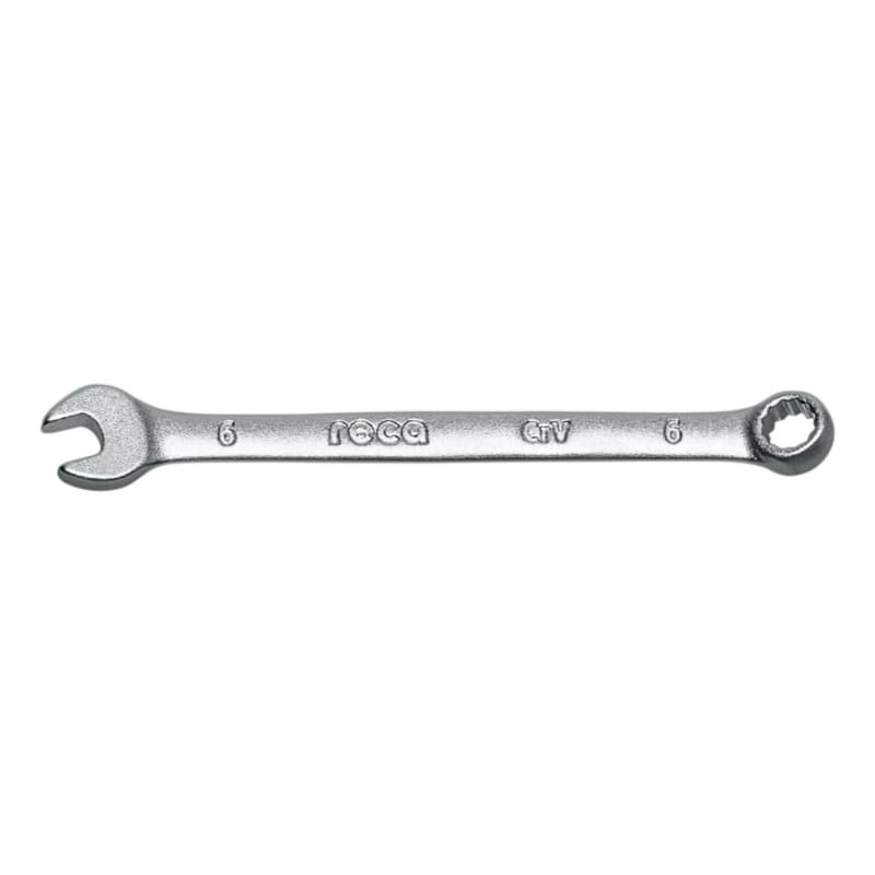 RECA combination wrench DIN 3113 angled 6 mm