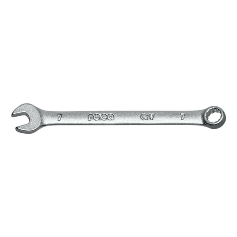 RECA combination wrench DIN 3113 angled 7 mm