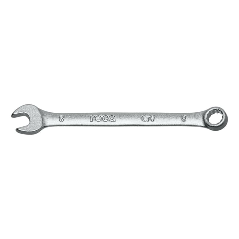 RECA combination wrench DIN 3113 angled 8 mm