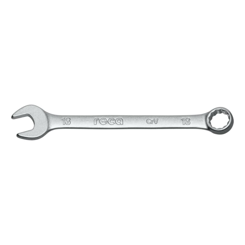 RECA combination wrench DIN 3113 angled 18 mm