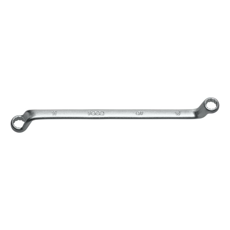 RECA double-end box wrench DIN 838 offset 10x11 mm
