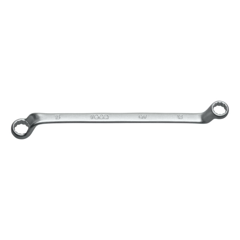 RECA double-end box wrench DIN 838 offset 13x15 mm