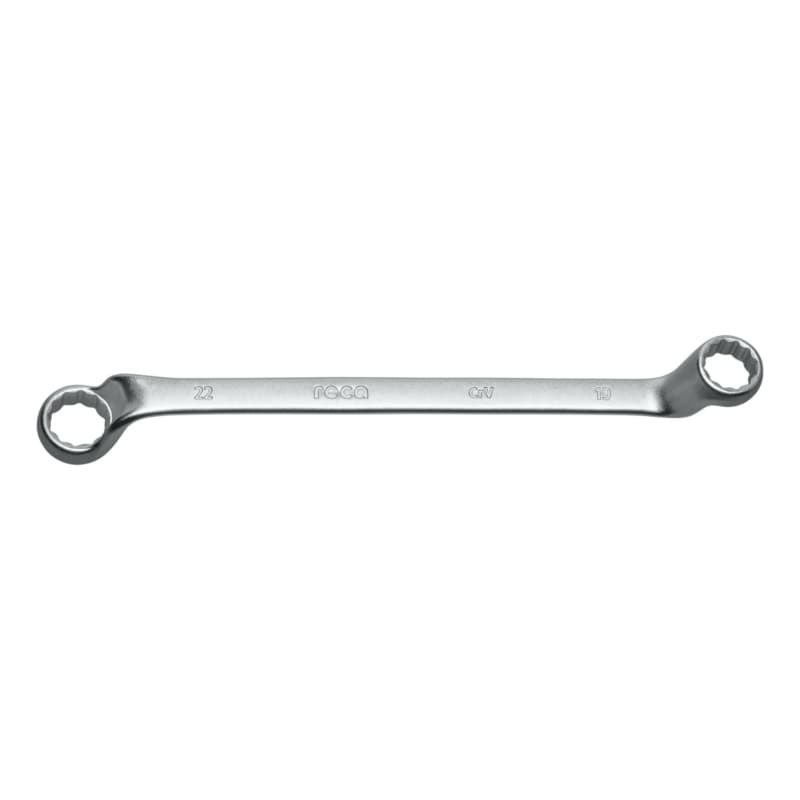 RECA double-end box wrench DIN 838 offset 19x22 mm