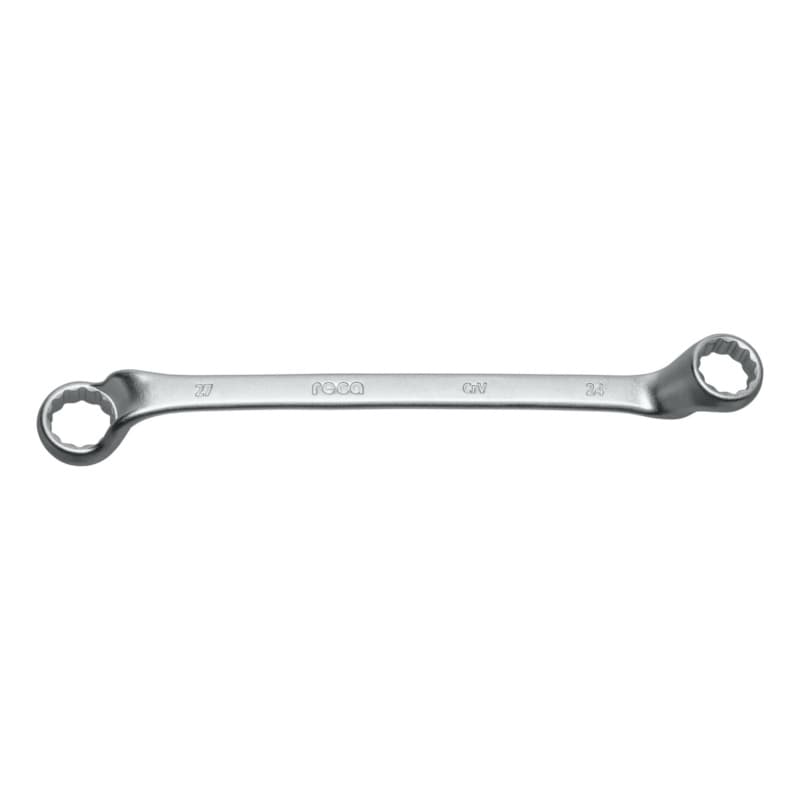 RECA double-end box wrench DIN 838 offset 24x27 mm