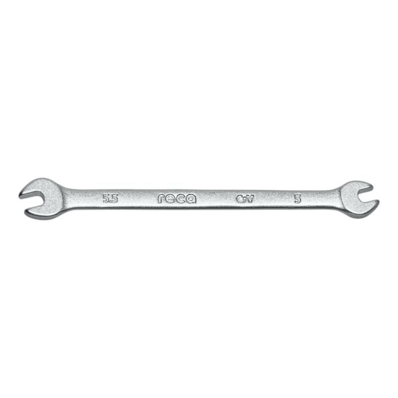 RECA double open-end wrench DIN 3110 5x5.5 mm
