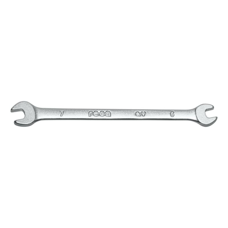 RECA double open-end wrench DIN 3110 6x7 mm