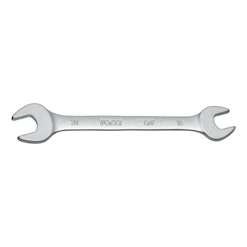 RECA double open-end wrench DIN 3110 18x21 mm