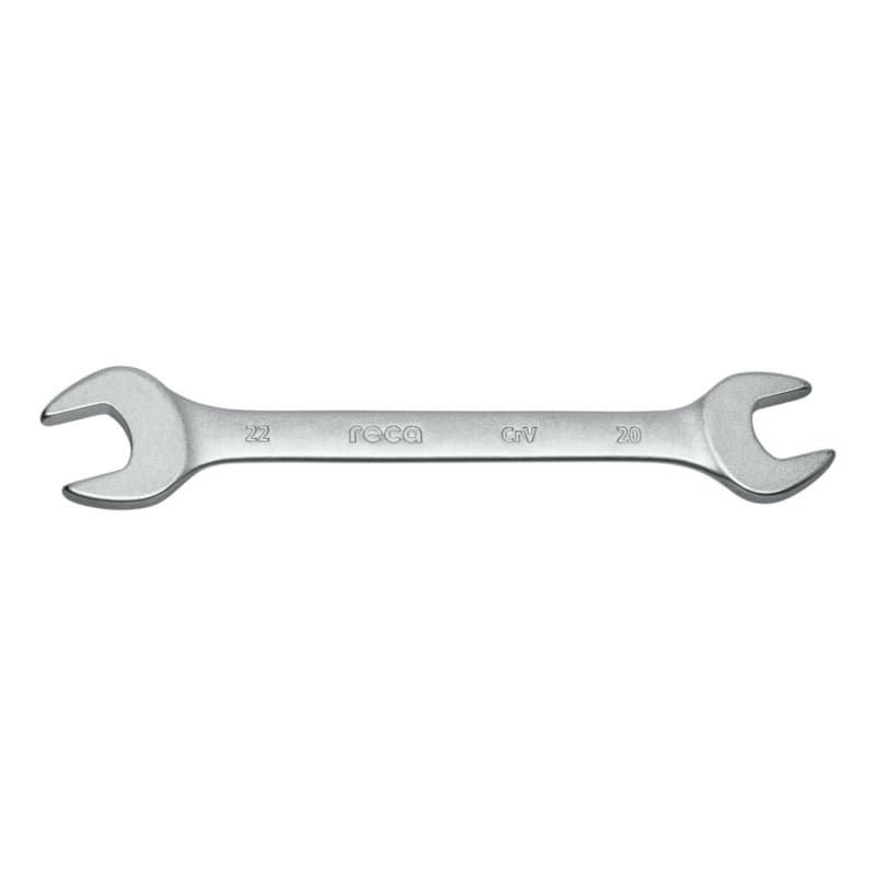 RECA double open-end wrench DIN 3110 20x22 mm