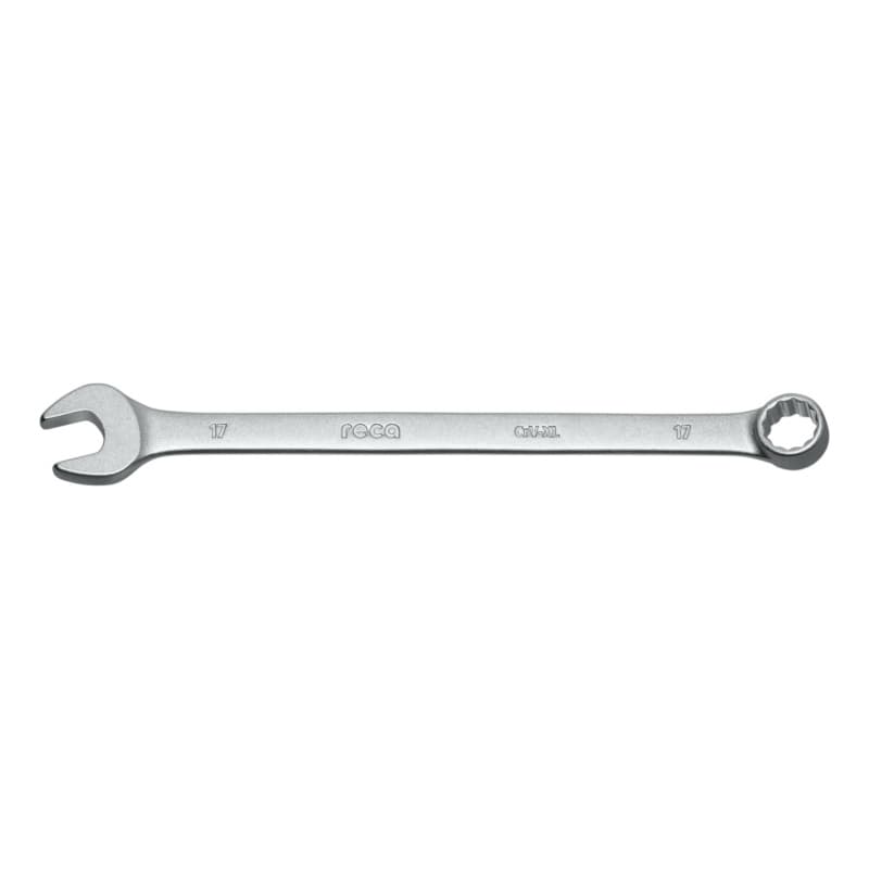 RECA combination wrench long DIN 3113 angled, long version 17 mm