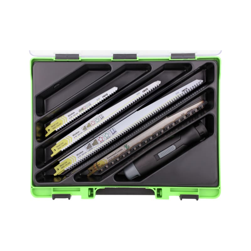 VISO assortment of Wood line sabre saw blades, lengths 150–300 mm
