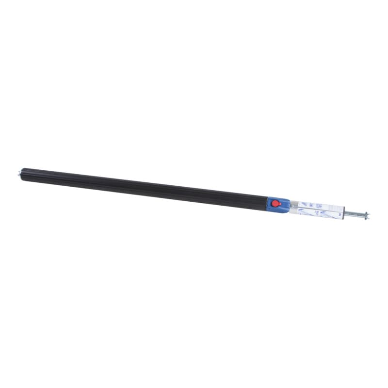 Clamping rod aluminium, 1250–1750 mm 19 mm bolt, protective sheath