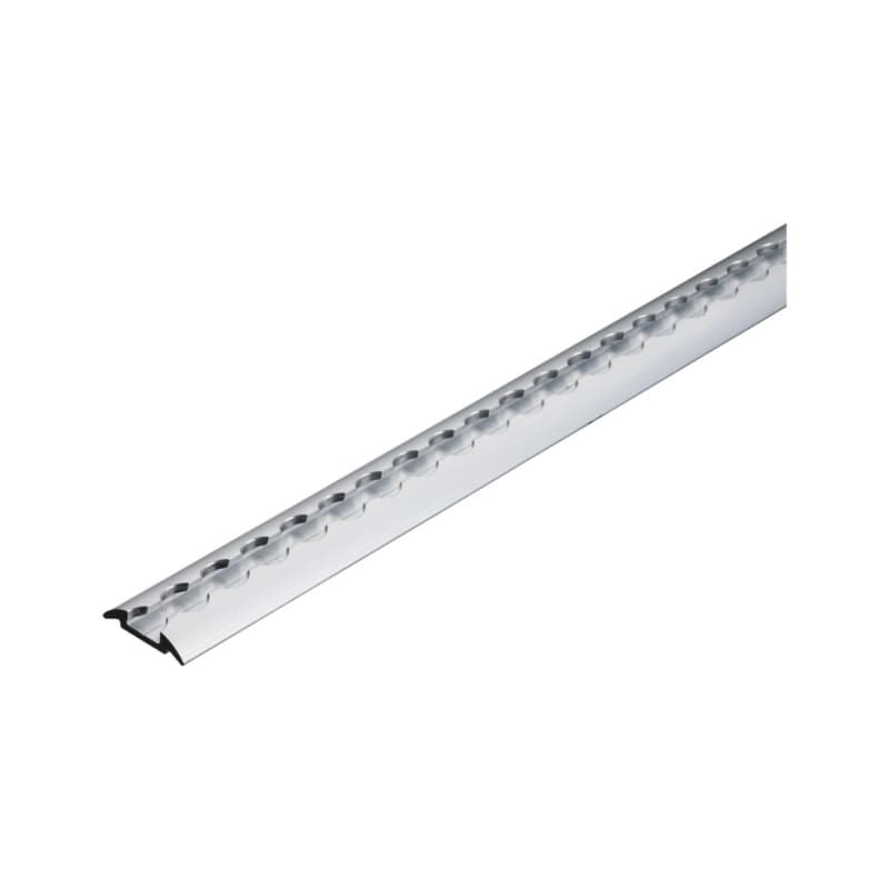 Airline rail L2000 mm, semi-circular 50x11.5 mm