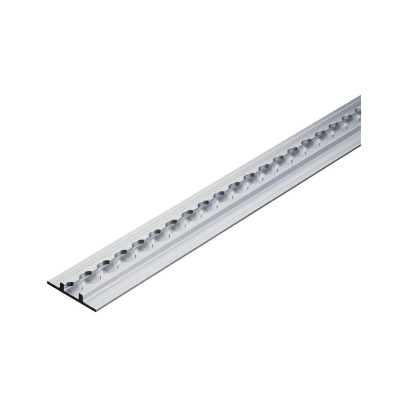 Airline rail L1000 mm, with flange 52x11 mm