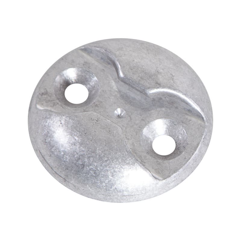 Aluminium lashing plate suitable for lashing eyes XZR + XZR-AF