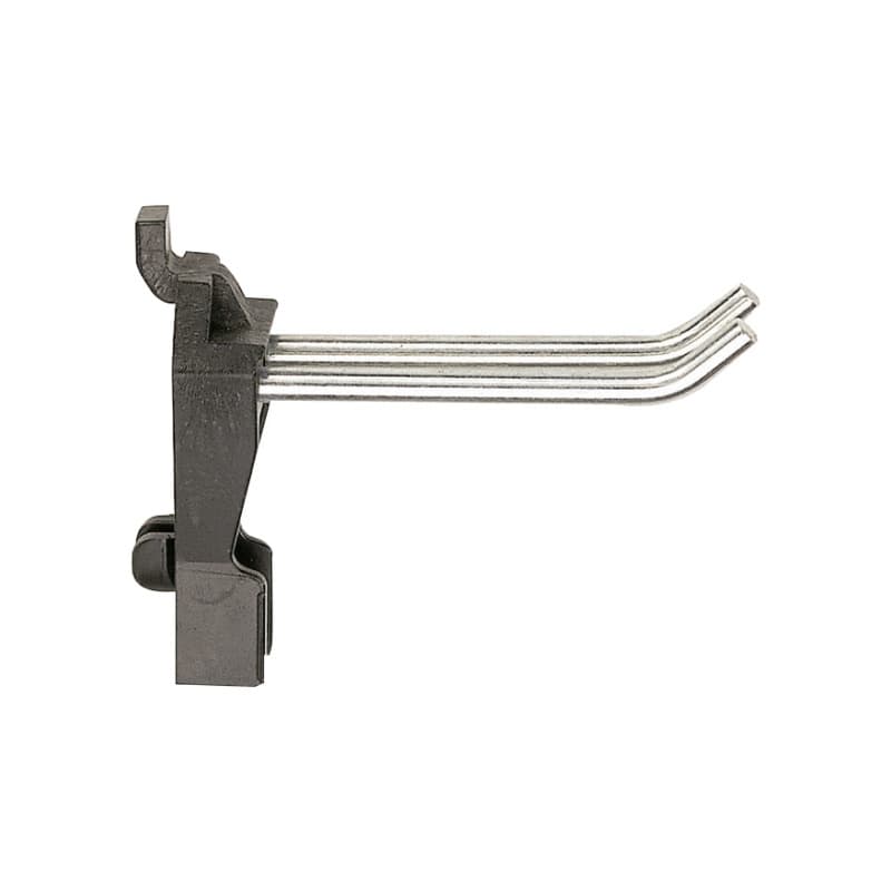 Double hook - length 30 mm - 60x27x47 mm