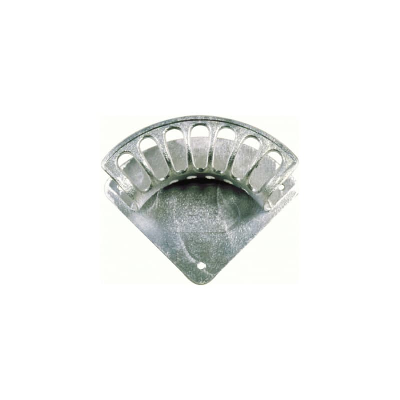 Small aluminium hose holder