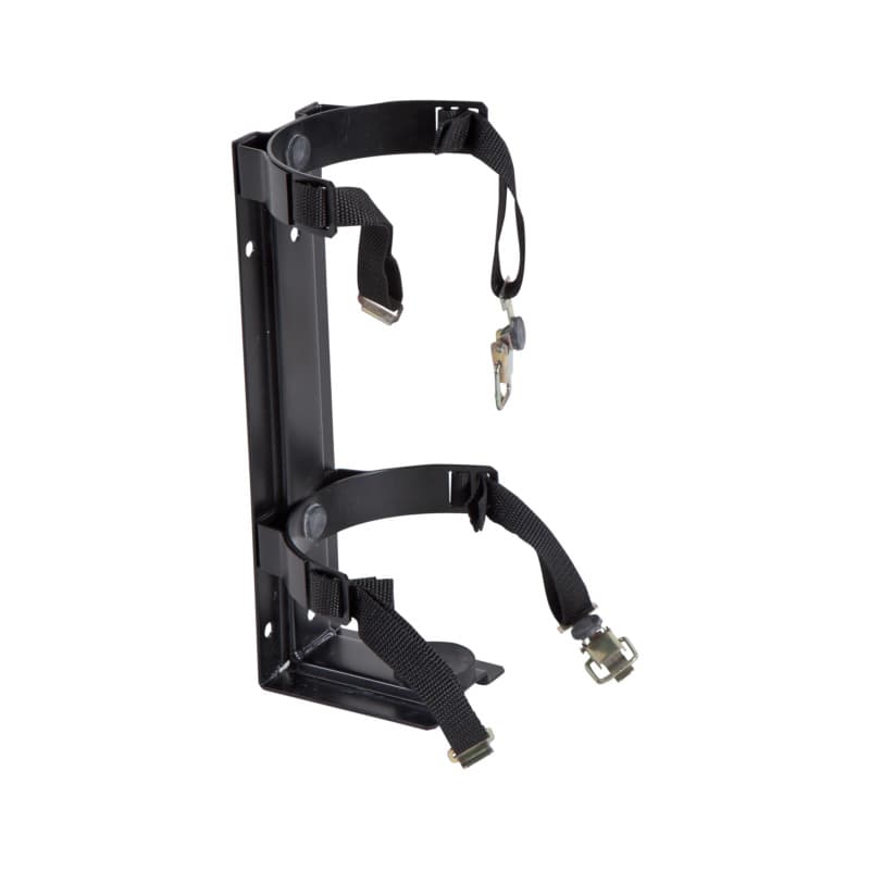 Fire extinguisher holder, single, suitable for 12 kg extinguishers