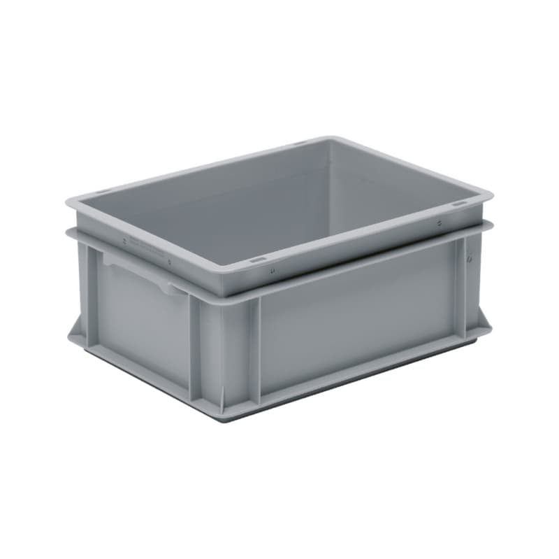 Transport container K 5200 grey, 400x300x220 mm
