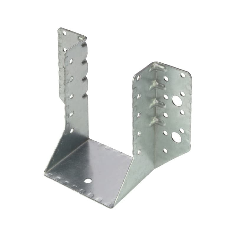 Joist hangers 60, angled outwards, galvanised steel, ETA-08/0184, 60x100x1.5
