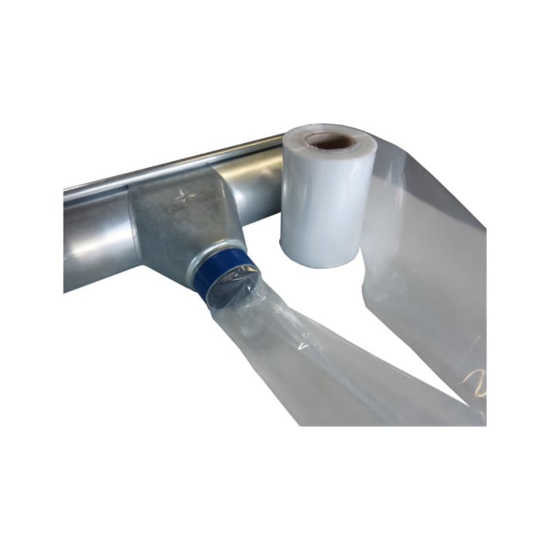 Downpipe makeshift arrangement diam. 200 mm 200 mm x 100 m