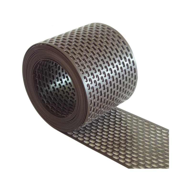 Bird screen, PVC, brown, PVC 50 mm x 5 m