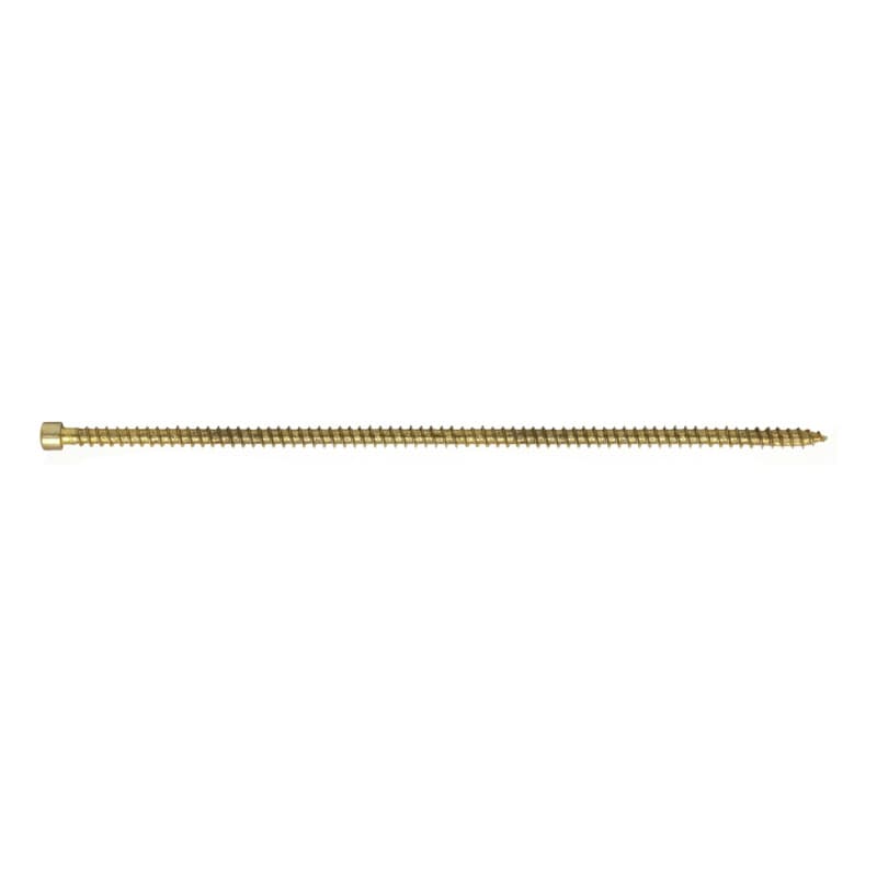 RAPID full-thread timber screw, cylinder head, Yellwin 500+, TX 40 8 x 120
