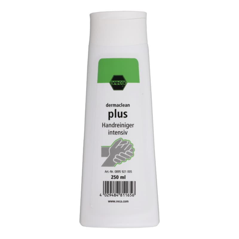 arecal dermaclean plus hand cleaner, intensive 250 ml