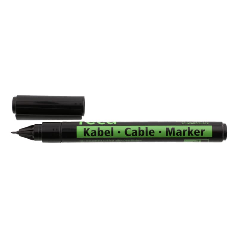 RECA cable marker, black