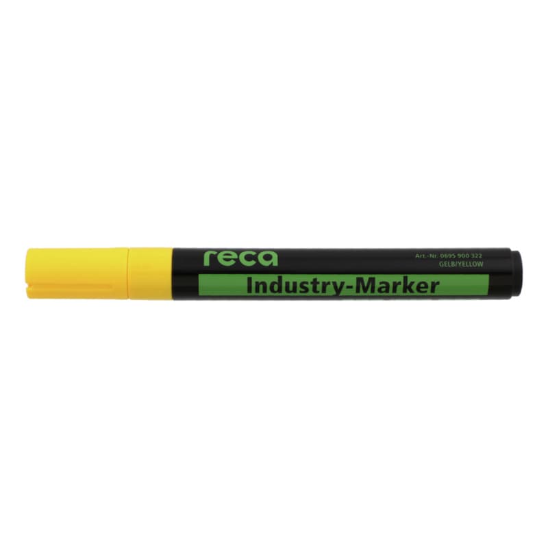 RECA industry marker, yellow