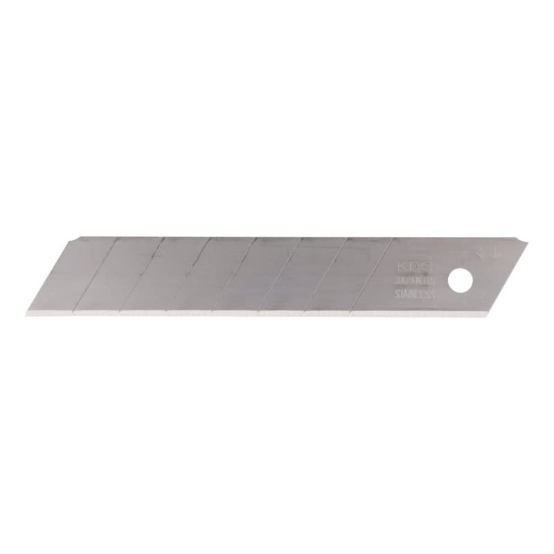 RECA INOX replacement blades (10 pieces), 18 mm