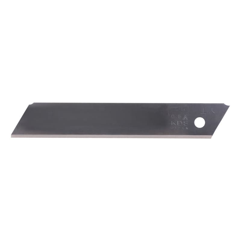 RECA ultra replacement blades without break-off segments (10 pcs), black, 18 mm