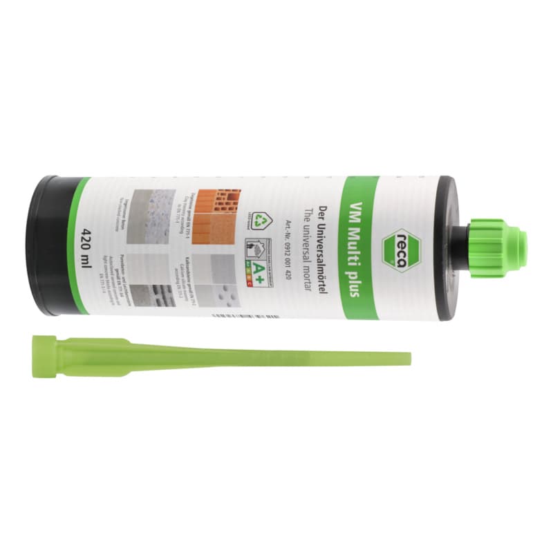 VM-Multi plus chemical inj. mortar, coaxial cartridge, with mixer nozzle, 420 ml
