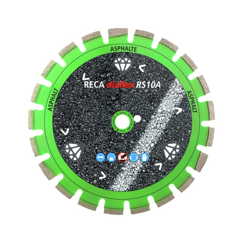 diaflex diamond cutting disc RS10A for asphalt, SPECIAL, single pack, 300/20