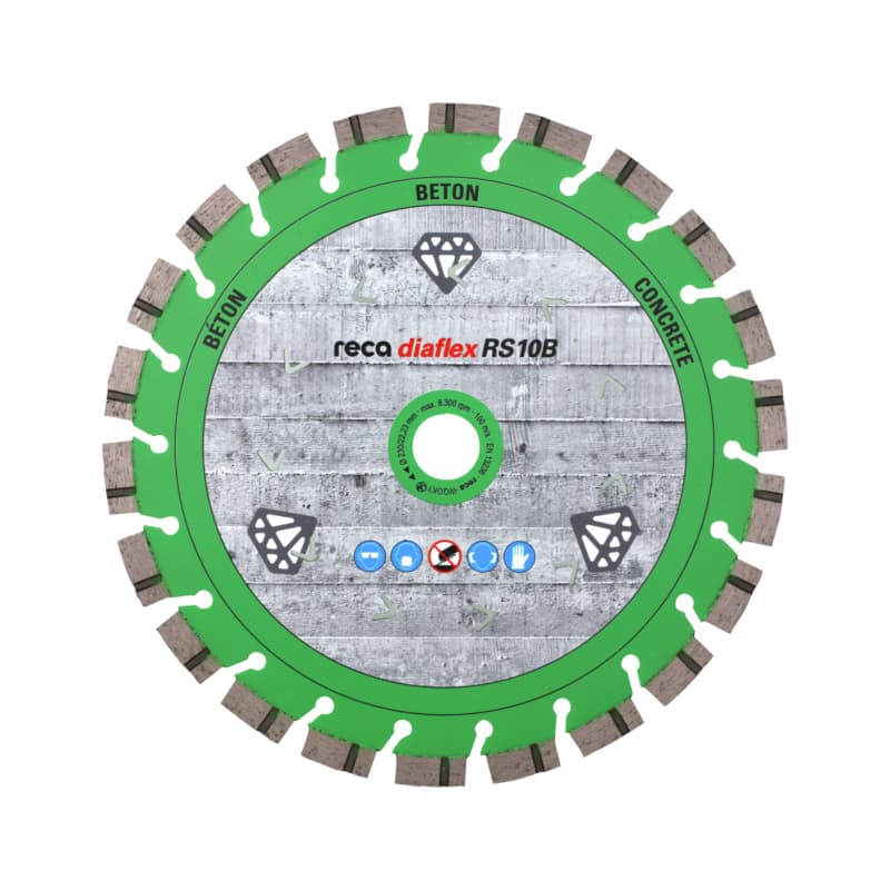 diaflex dia. cutting disc RS10B for conc., gen. building mat., SPECIAL, 115/22.2