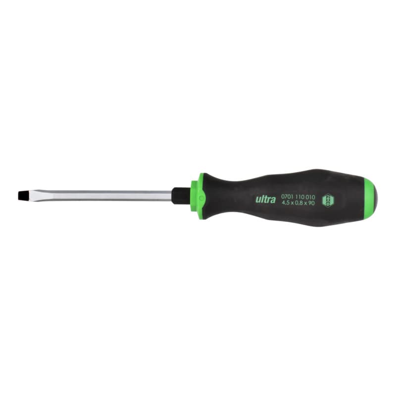 RECA ultra screwdriver with striking cap, slotted, 4.5 x 0.8 mm