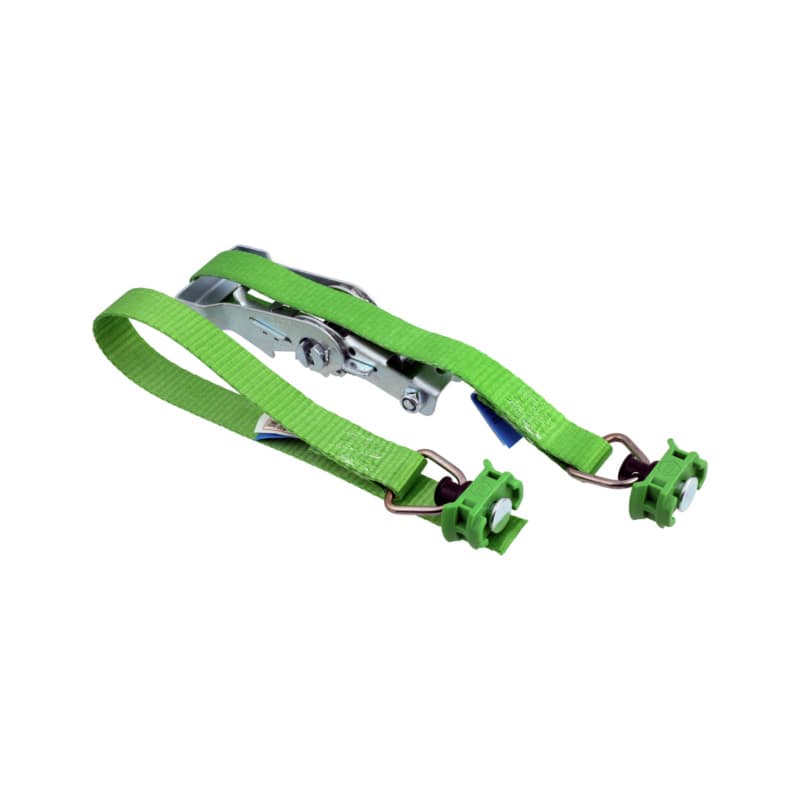Lashing strap for Airline system with fitting, 2 pieces, length 2 m