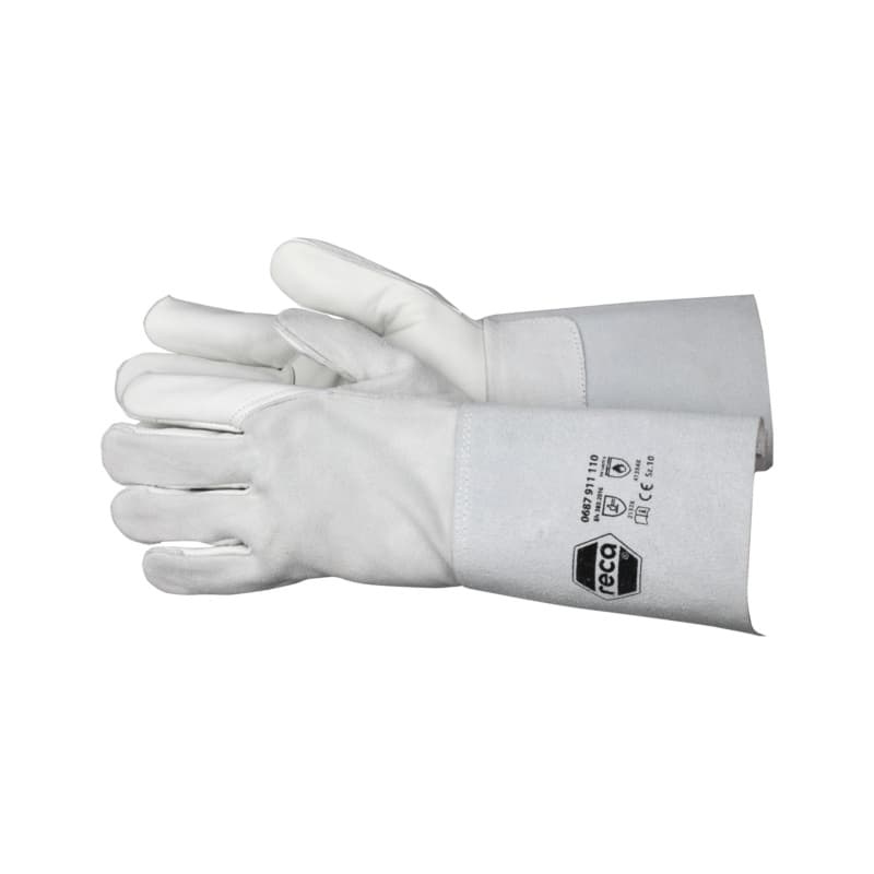 Welder I welding gloves, cowhide, EN 12477, size 10